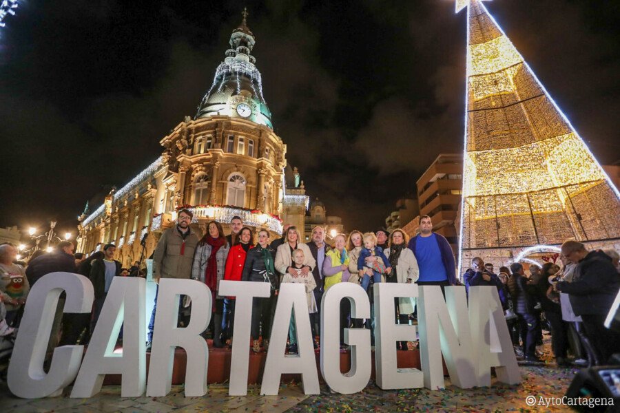 Cartagena Enciende La Navidad Con Nuevo Alumbrado El Bel N Y Un