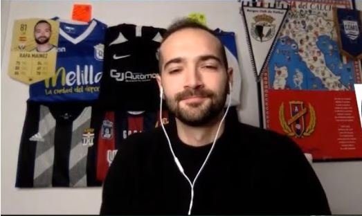 Rafa Maínez, uno de los periodistas más puestos en la Segunda División B Rafa Maínez, uno de los periodistas más puestos en la Segunda División B