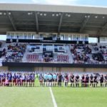 El FC Cartagena reparte el dinero recaudado con el partido del femenino en el Cartagonova El FC Cartagena reparte el dinero recaudado con el partido del femenino en el Cartagonova
