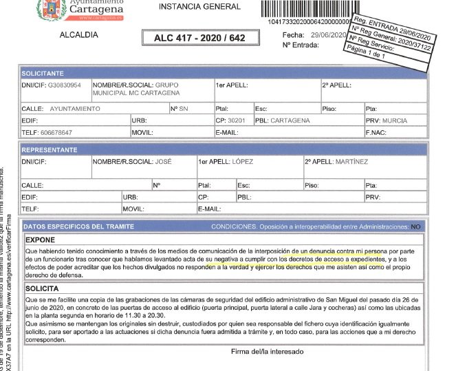 MC Cartagena exige que se esclarezcan los hechos acontecidos tras la ocultación del posible fraude en el contrato de basuras MC Cartagena exige que se esclarezcan los hechos acontecidos tras la ocultación del posible fraude en el contrato de basuras