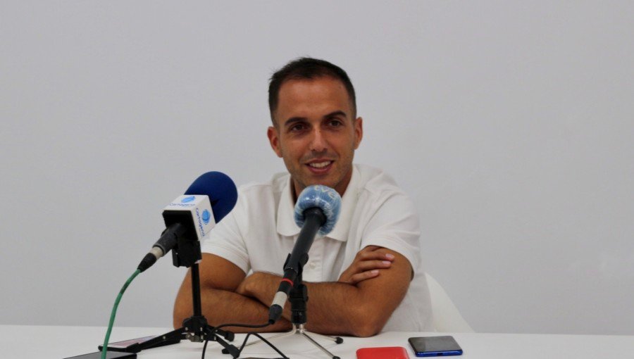 Borja Jiménez: “En nuestra mente solo está ganar el partido del domingo” Borja Jiménez: “En nuestra mente solo está ganar el partido del domingo”