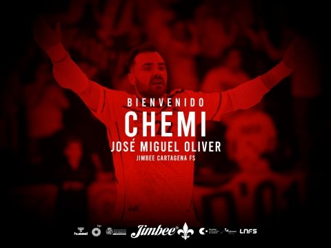 José Miguel Oliver Solano, “Chemi”, nueva incorporación para Jimbee Cartagena. José Miguel Oliver Solano, “Chemi”, nueva incorporación para Jimbee Cartagena.