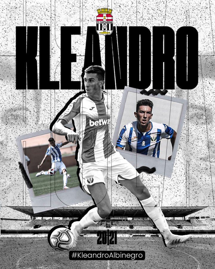 Kleandro Lleshi, juventud y físico para el centro del campo albinegro