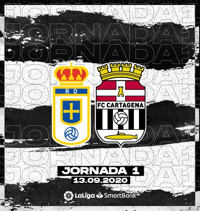 El Cartagena viajará a Oviedo en la jornada 1 en su regreso a Segunda División