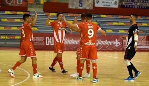 Jimbee Cartagena inicia su pretemporada con una victoria Jimbee Cartagena inicia su pretemporada con una victoria
