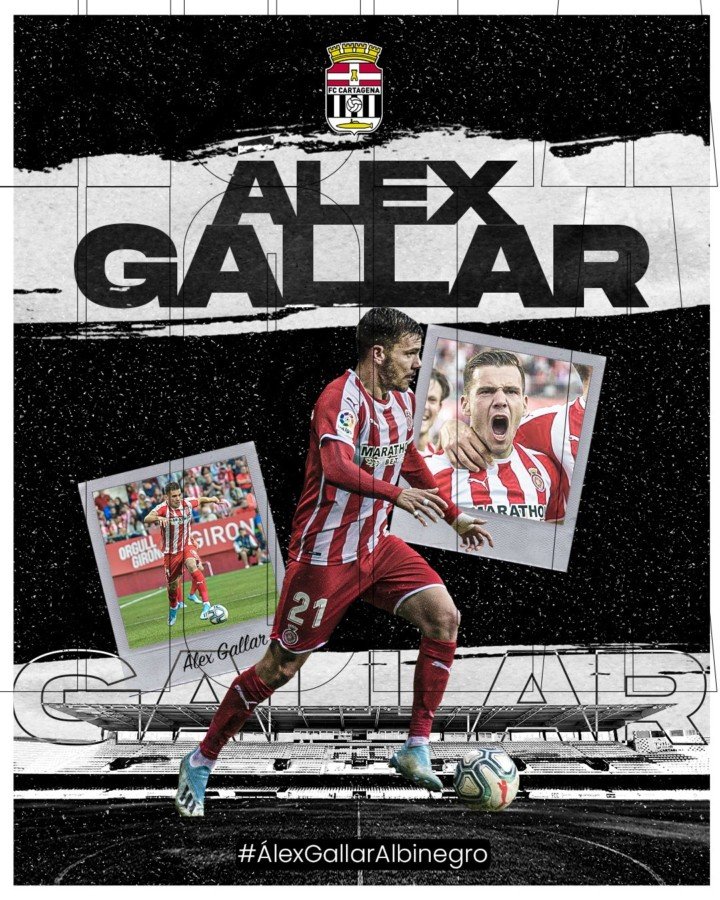 Álex Gallar, una zurda de oro para la banda del FC Cartagena