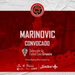 Marinovic, convocado por Croacia