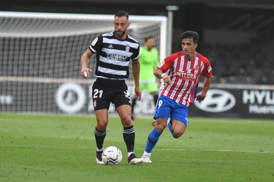 Un buen FC Cartagena no puede con el Sporting (0-1)