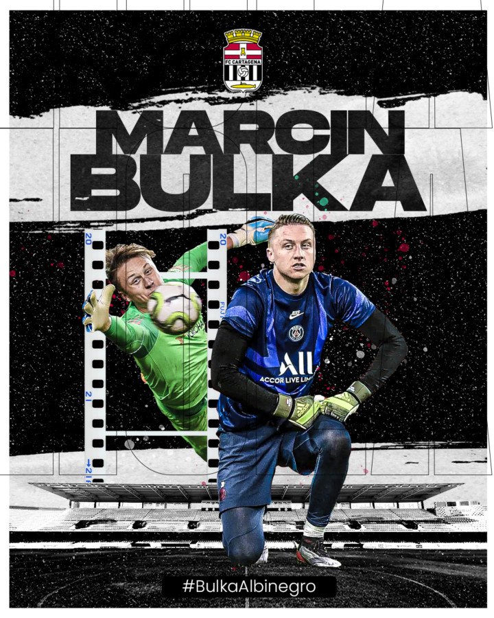 Marcin Bulka, refuerzo de altura para la portería del FC Cartagena