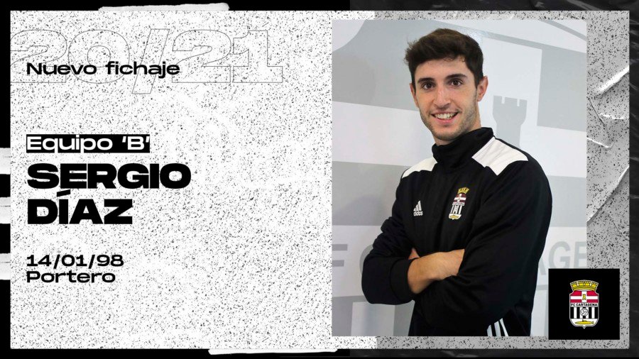 Sergio Díaz defenderá la portería del FC Cartagena ‘B’