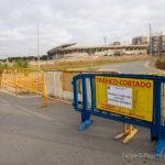 Cortado el tráfico en el puente del Cartagonova por las obras para la conexión con la Avenida del Cantón