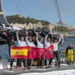 Las cinco mujeres a bordo del velero del ‘Reto Pelayo Vida’ hacen escala en Cartagena