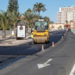 Infraestructuras realiza obras de asfaltado en La Manga e Islas Menores