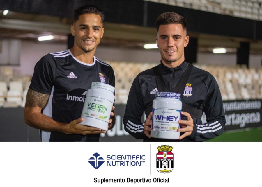 Scientiffic Nutrition, nuevo Suplemento Deportivo Oficial del FC Cartagena