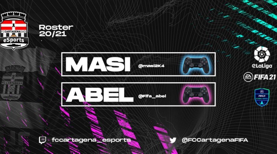 El nuevo equipo de eSports del FC Cartagena competirá en eLaLiga