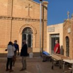 Instaladas 15 farolas en el cementerio de San Ginés de la Jara