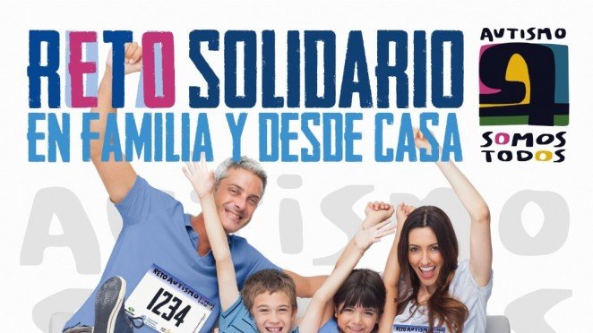 Inscríbete en la Ruta Solidaria “Autismo Somos Todos” y participa desde casa con toda la familia