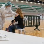El pabellón Cabezo Beaza acoge la vacunación de 500 sanitarios El pabellón Cabezo Beaza acoge la vacunación de 500 sanitarios
