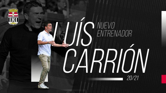 Luis Carrión, nuevo entrenador del FC Cartagena