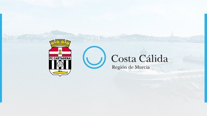 La marca Costa Cálida acompañará al  FC Cartagena en LaLiga SmartBank