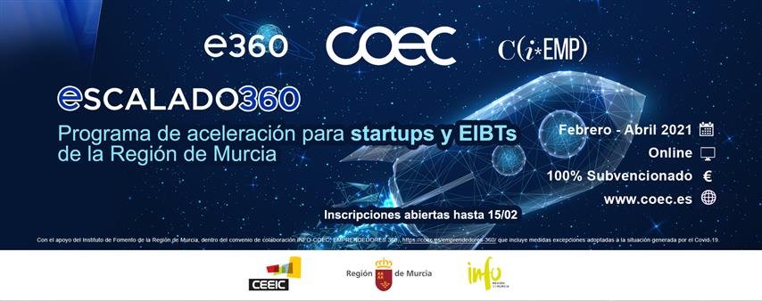 Arranca la tercera edición del programa ‘Escalado 360’ de aceleración de startups de COEC
