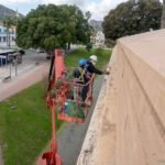 Patrimonio inicia la limpieza y desbroce de la Muralla de Carlos III