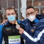 Andre Muller del UCAM Cartagena subcampeón de España de Peso sub23