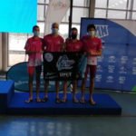 Los nadadores del Club Cartagonova, terceros de España por equipos en categoría masculina Los nadadores del Club Cartagonova, terceros de España por equipos en categoría masculina