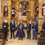 El Cristo de la Agonía regresa a la capilla marraja tras ser restaurado El Cristo de la Agonía regresa a la capilla marraja tras ser restaurado
