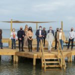 Las playas del Mar Menor ya cuentan con cinco balnearios y cinco pasarelas