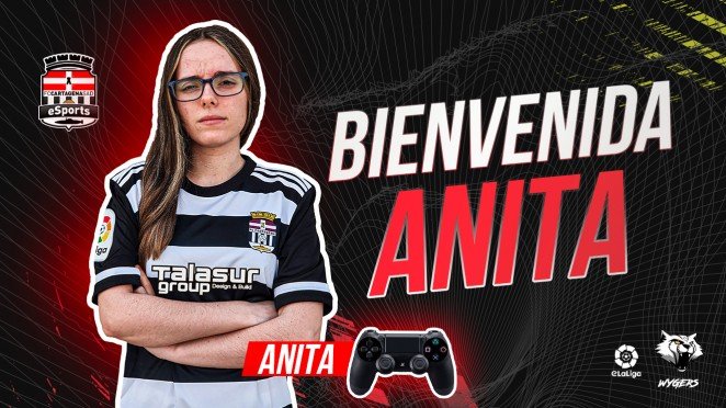 Anita, nueva jugadora del FC Cartagena eSports