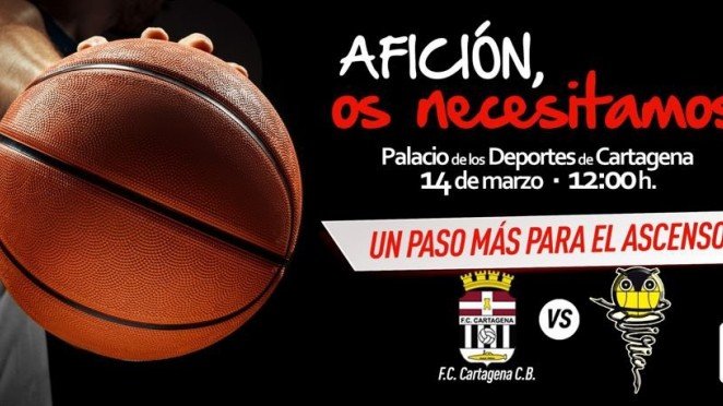 El FC Cartagena CB invita a todos los asociados del FCC | Business al importante partido del domingo