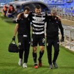 El central Datkovic sufre un esguince en el tobillo derecho grado dos