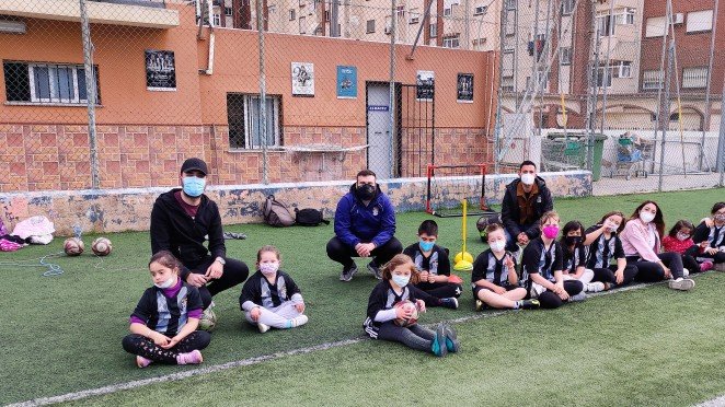 El equipo de ASIDO se une a la cantera del FC Cartagena