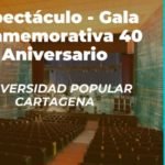 La Universidad Popular celebra su 40º Aniversario con una gala en El Batel