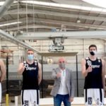 El FC Cartagena CB visita las instalaciones de Talasur antes de emprender viaje al playoff de Valencia