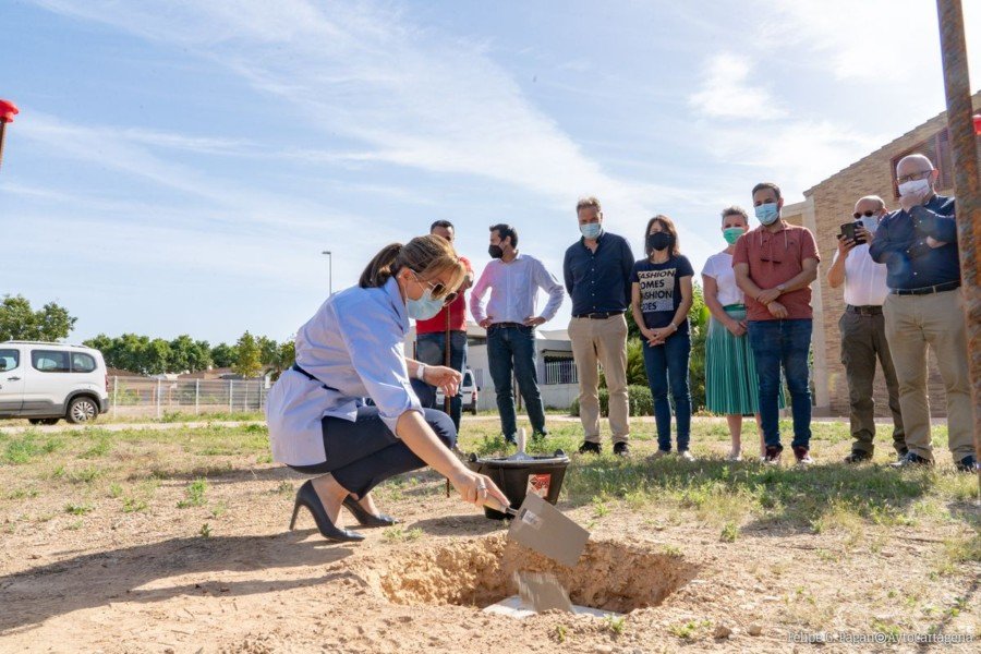 Comienza la primera fase de la ampliación de la Escuela de música de Pozo Estrecho
