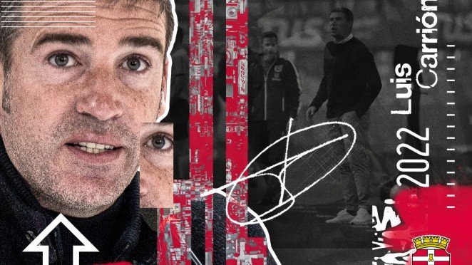 Luis Carrión renueva como técnico del primer equipo hasta 2022