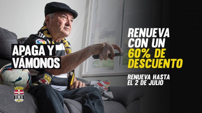 ¡Apaga y vámonos! Arranca la Campaña de Abonados del FC Cartagena 2021/22 ¡Apaga y vámonos! Arranca la Campaña de Abonados del FC Cartagena 2021/22
