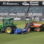 Una semilla de última generación permitirá acortar los trabajos en la resiembra del césped del Cartagonova Una semilla de última generación permitirá acortar los trabajos en la resiembra del césped del Cartagonova