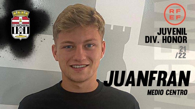 Juanfran firma su contrato con el FC Cartagena