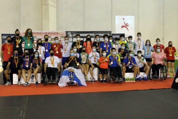 Azurmendi, Abián y Serrano, grandes protagonistas de los Campeonatos de España Absoluto y Parabádminton Azurmendi, Abián y Serrano, grandes protagonistas de los Campeonatos de España Absoluto y Parabádminton