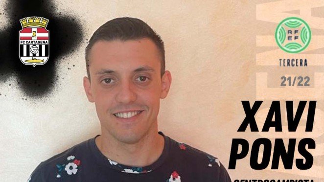 Xavi Pons refuerza el centro del campo del FC Cartagena ‘B’