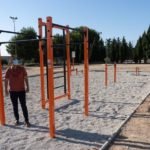 Pozo Estrecho estrena nuevo parque de ejercicios de calistenia