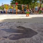 La remodelación del parque Sauces avanza a buen ritmo