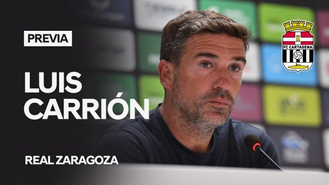 Luis Carrión: “Tenemos que tener confianza en que las cosas van a salir bien”