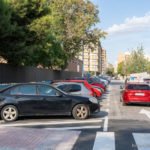 Cartagena ensaya un nuevo modelo de aparcamiento en espiga invertida avalado por expertos en Seguridad Vial