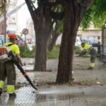 Cartagena recupera la normalidad tras casi un centenar de avisos por lluvia y viento