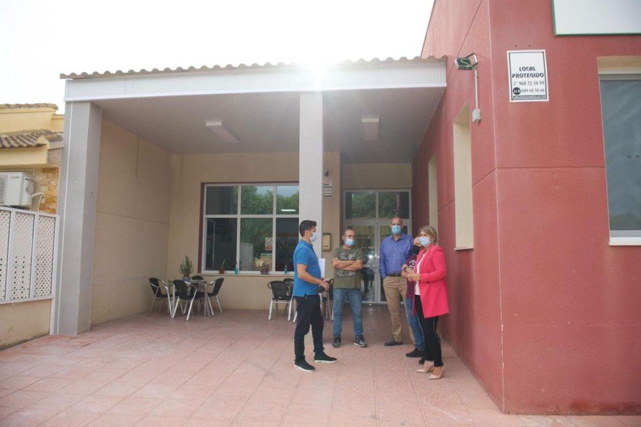 Nueva Cartagena dispone ya de un reformado Local Social y sumará inversiones en el campo de fútbol de la barriada