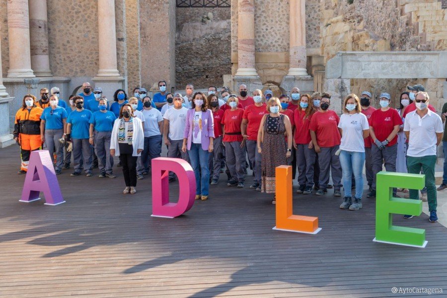 La ADLE contrata a 45 parados de larga duración para el Programa Mixto de Empleo y Formación del Teatro Romano